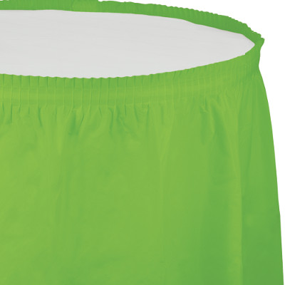 תמונה של חצאית שולחן ירוק תפוח