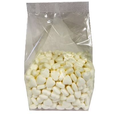תמונה של סוכריות לבבות לבנים 500 גרם