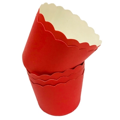 תמונה של גביעי קאפקייקס -אדום 40יח