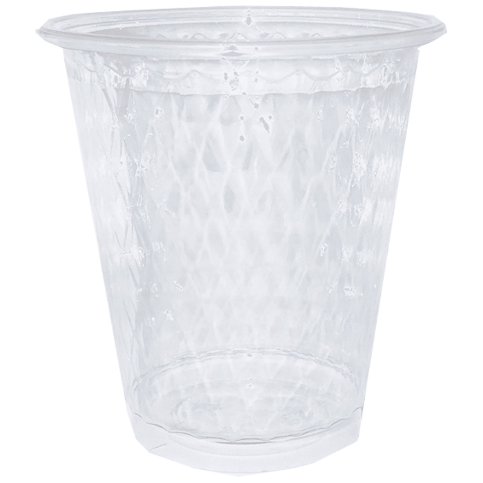 תמונה של כוסות פלסטיק יהלום - שקוף