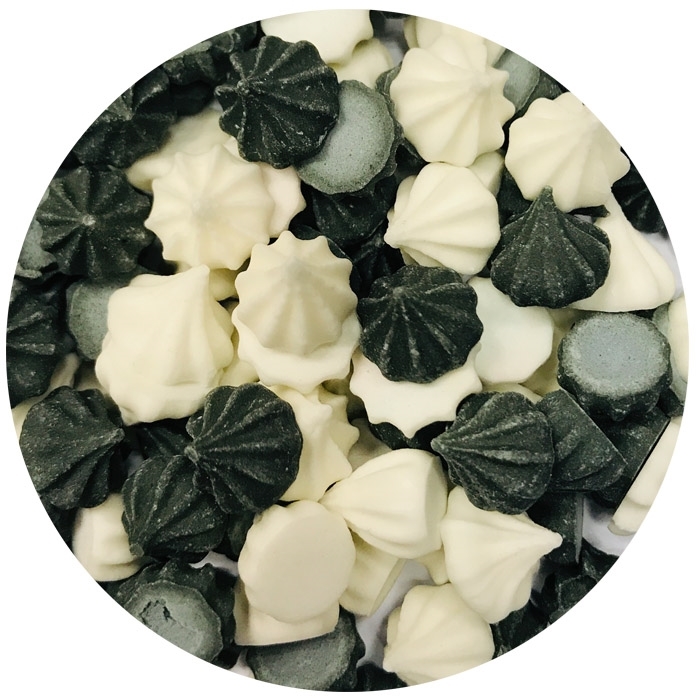 תמונה של סוכריות טיפטופים שחור לבן - 60 גרם
