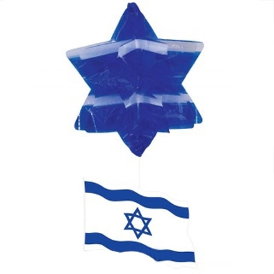 תמונה של קישוט כדור תלוי - דגל ישראל