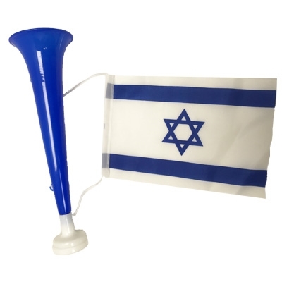 תמונה של זמבורה עם דגל ישראל