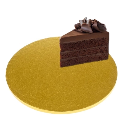 תמונה של תחתית לעוגה עגולה זהב 29 ס"מ