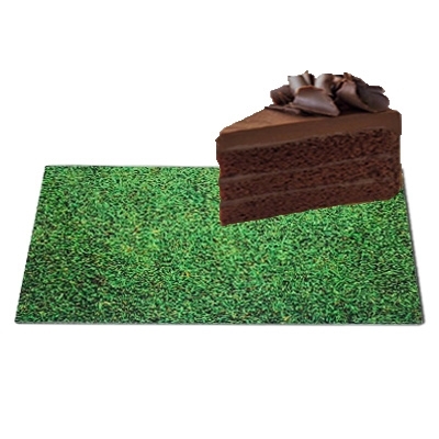 תמונה של תחתית לעוגה מלבן דשא 45*30 ס"מ