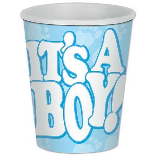 תמונה של כוסות נייר חם/קר !It's a boy