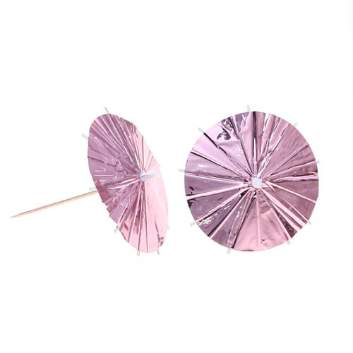 תמונה של מטריות קוקטייל - רוז גולד