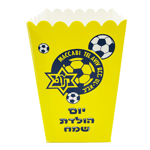 תמונה של קופסאות פופקורן וחטיפים מכבי תל אביב - כדורגל