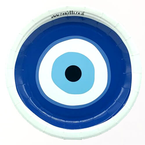 תמונה של צלחות גדולות - עין יוונית