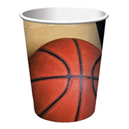 תמונה של כוסות נייר חם/קר כדורסל