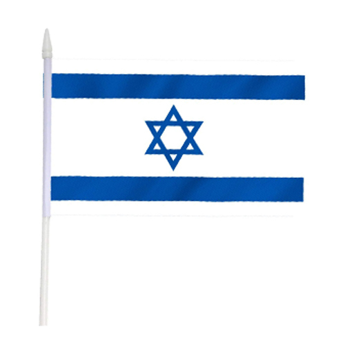 תמונה של דגל ישראל מפלסטיק