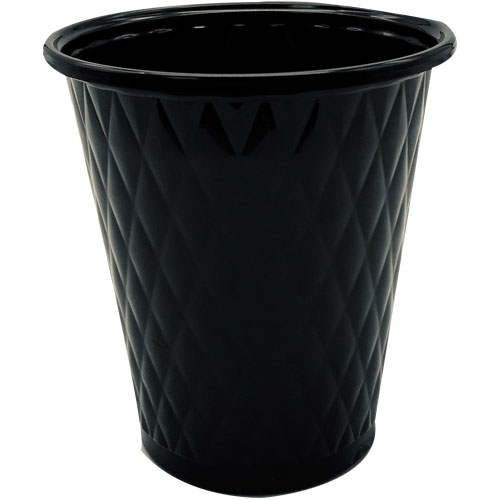 תמונה של כוסות פלסטיק יהלום - שחור