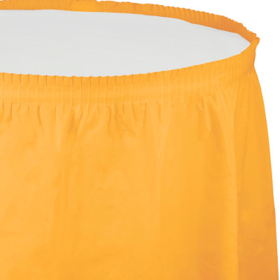 תמונה של חצאית שולחן - צהוב