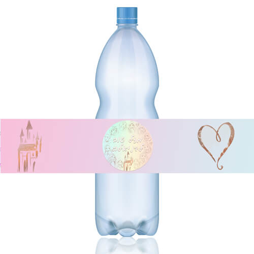 תמונה של מדבקות לבקבוקים נסיכות דיסני אומברה