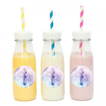 מדבקות עגולות לעיצוב חד קרן