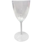 כוסות יין רגל שקופה