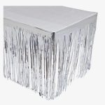 חצאית שולחן פרנזים כסף