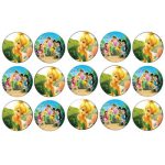 דף לקאפקייקס טינקרבל 1