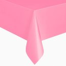 מפת שולחן ניילון - ורוד