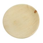 צלחות עגולות גדולות מתכלות