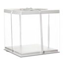 קופסא שקופה לעוגה -  גדולה