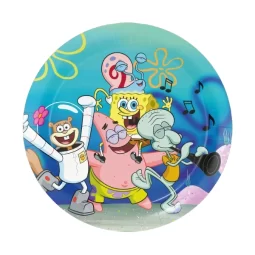 צלחות נייר בוב ספוג