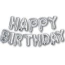 בלוני מיילר כסף HAPPY B-DAY