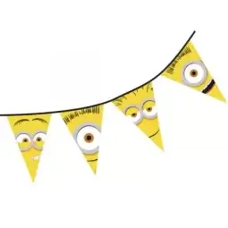 שרשרת תלייה דגלונים משולשים מיניונים