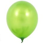 בלוני לטקס מטאלי ירוק 100 יח'