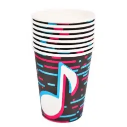 כוסות נייר חם/קר טיק טוק TIK TOK