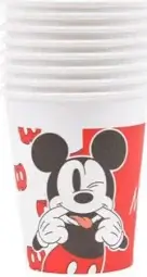 כוסות נייר חם/קר מיקי מאוס