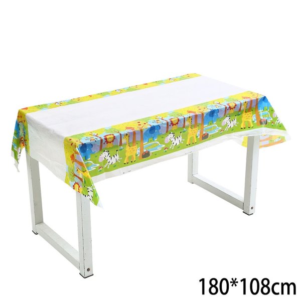 מפת שולחן חיות הג'ונגל