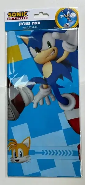 מפת שולחן סוניק