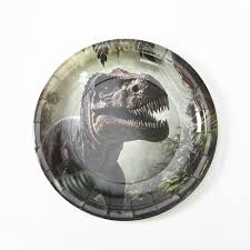 צלחות נייר גדולות דינוזאורים