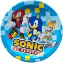 צלחות נייר גדולות סוניק