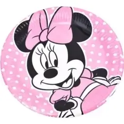 צלחות נייר גדולות מיני מאוס