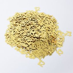 קונפטי גיל 12 - זהב