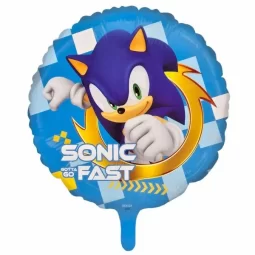 בלון הליום עגול - סוניק