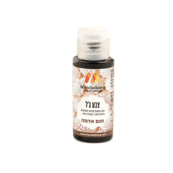 צבע ג'ל חום אדמה