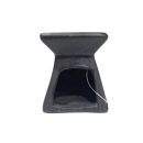 מבער דקורטיבי לתמציות שמן שחור מרובע