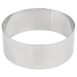 רינג עגול לעוגה גובה 24/10 ס"מ