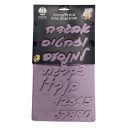 תבנית סיליקון בצורת מספרים ואותיות בעברית