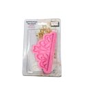 תבנית סיליקון כתר לשוקולד או בצק סוכר