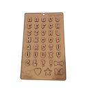 תבנית סיליקון לשוקולד בצק סוכר פונט בילבי