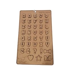 תבנית סיליקון לשוקולד בצק סוכר פונט בילבי