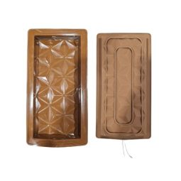 תבנית סיליקון לשוקלד משושה