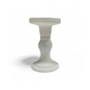 פמוט קרמיקה לבן