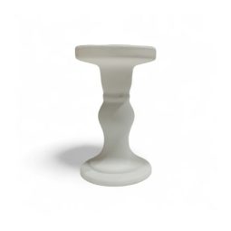 פמוט קרמיקה לבן