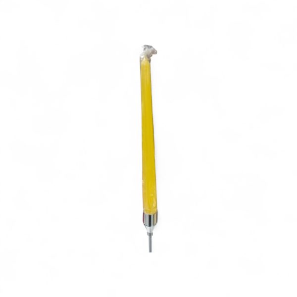 נר לפמוט בצבע צהוב