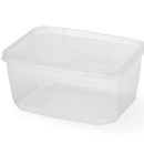 מיכל 2 ליטר שקוף לאוכל+מכסה